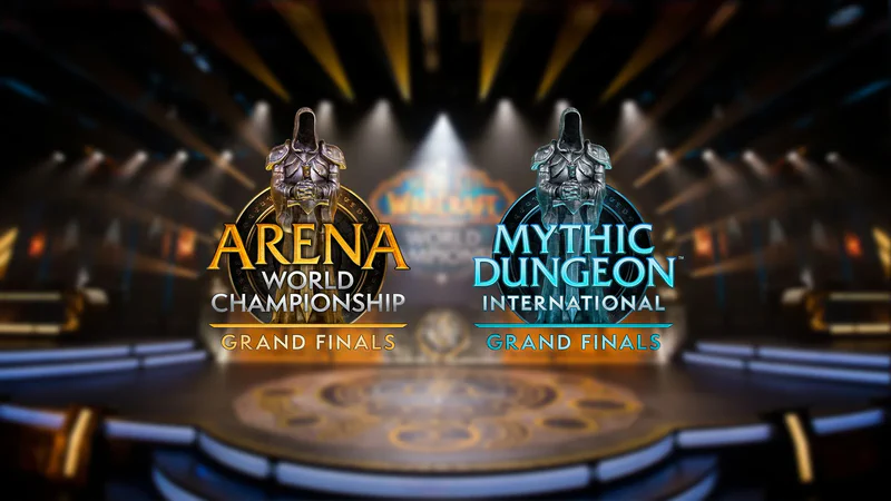 Bühne und Esports-Area der BlizzCon 2026 im Anaheim Convention Center